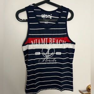 Men’s Uzzi Miami Beach tank size small